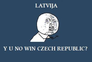 uz ātro uztasiju Autors: telly Latvija-Čehija.