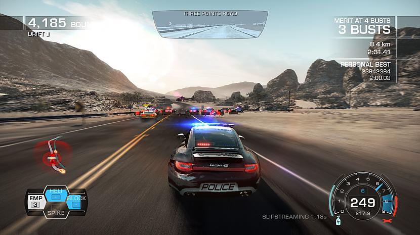 Road Block Autors: Andzijs Apraksts par Need For Speed Hot Pursuit