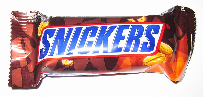 Šokolādei Snickers tika dots... Autors: elektri4ka 18 latviskoti fakti!
