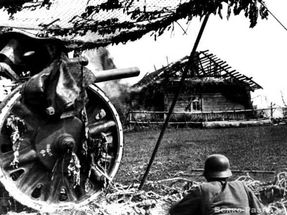 Maskētā vāciešu artilērija... Autors: Meelina 1941. gada bildes