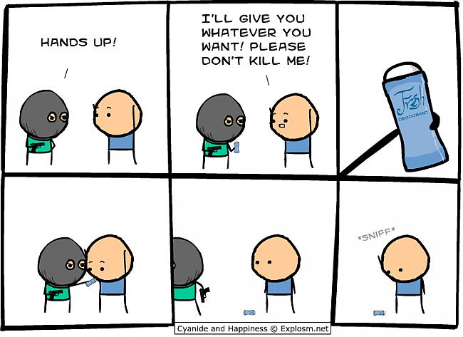  Autors: AwesomeOne Cyanide & Happiness