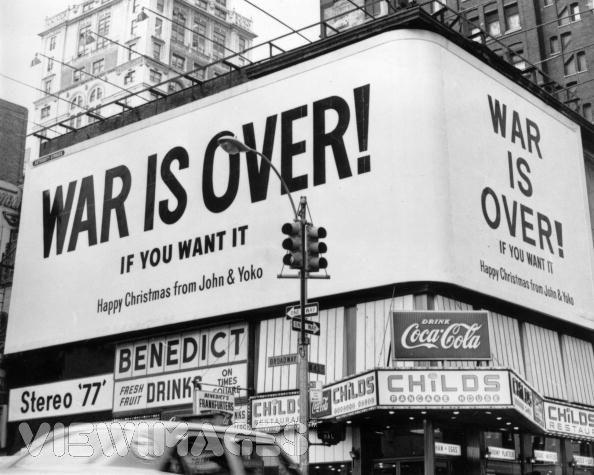 War is over if you want it ... Autors: Fosilija Ko teica hipiji ?!