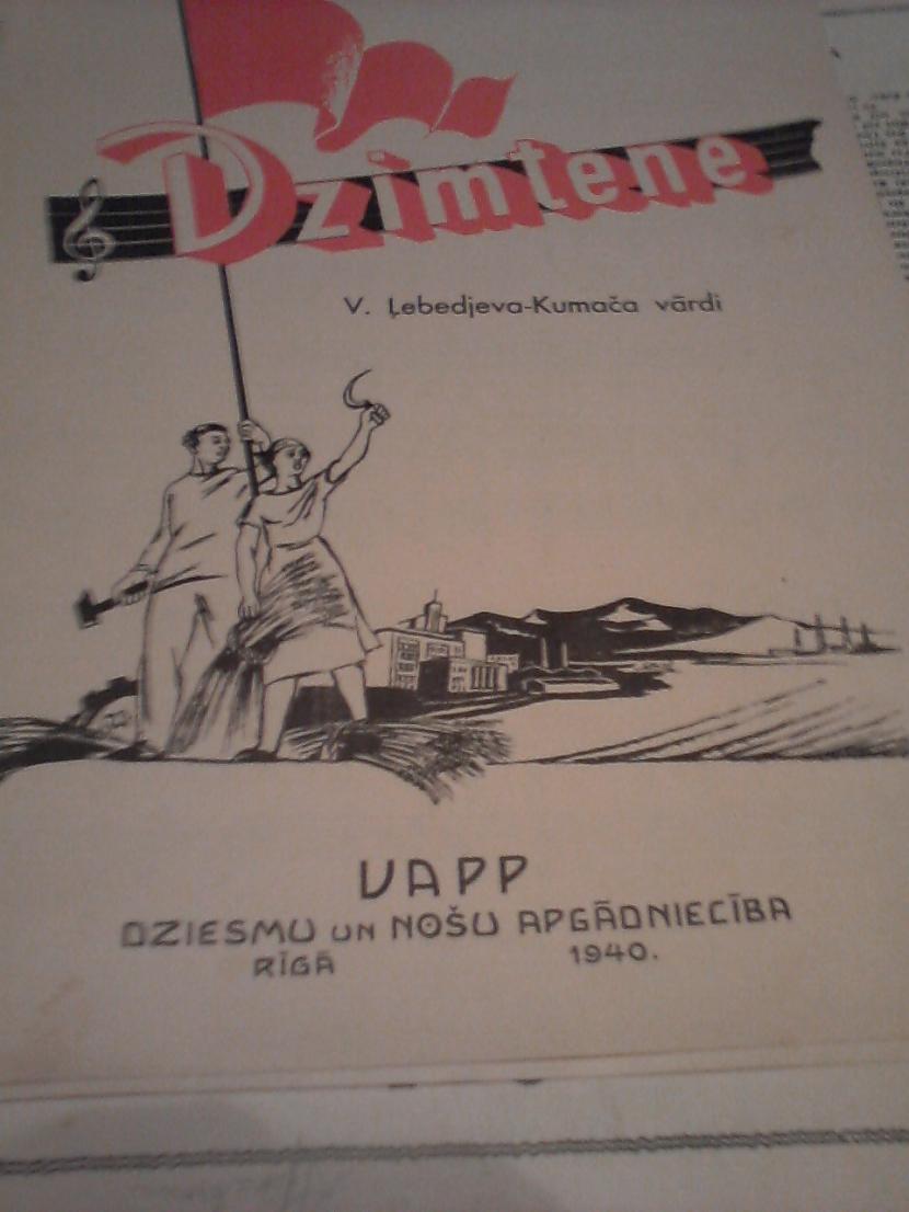 Vēl viena 1940gadu grāmatiņa Autors: Ādolfa kaķis Mana Latvijas vecā prese.