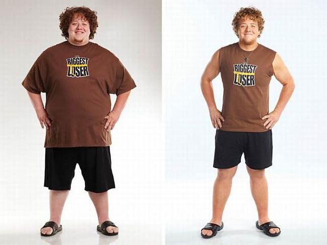 Austin Andrews Sākuma svars... Autors: MJ Lielākie svaru nometēji!Pirms&pēc!