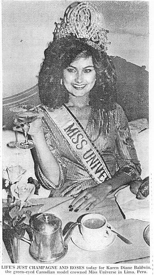 Miss Universe 1982  Karen... Autors: Heaven Miss Universe