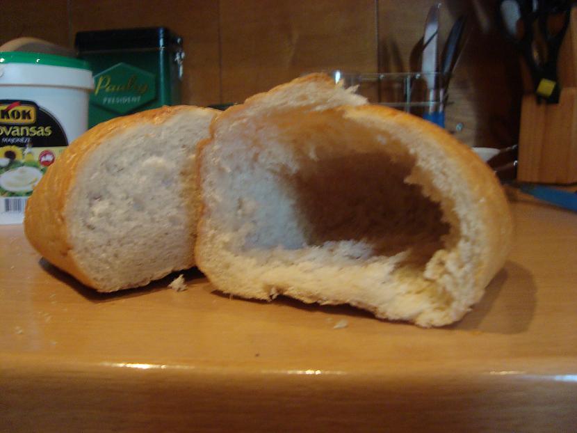 Pārgriežat maizi uz pusēm un... Autors: Rubulis Lauku Fast-Food
