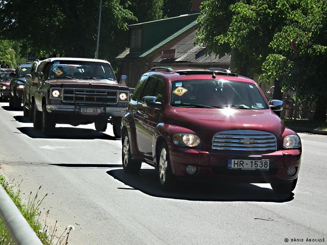  Autors: Fosilija 6. starptautiskais amerikāņu auto salidojums Saulkrastos