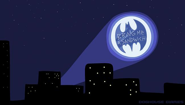 Bring me a sandwich Autors: vēlviens How To Use the Bat Signal