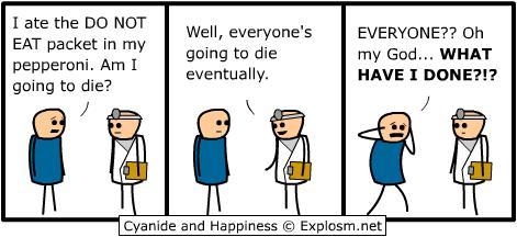  Autors: EjNoshaujies Cyanide and happiness