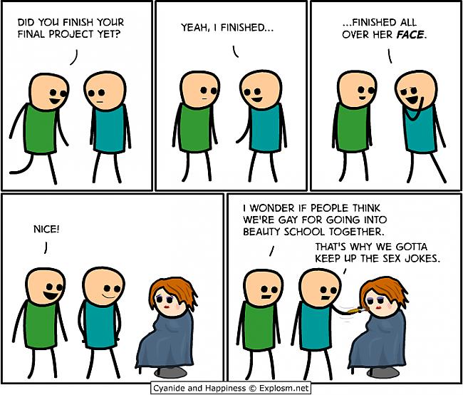  Autors: AwesomeOne Cyanide & Happiness