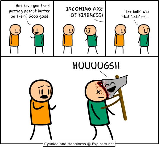  Autors: AwesomeOne Cyanide & Happiness