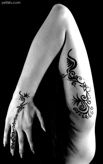  Autors: agonywhispers Tetovētas dāmītes