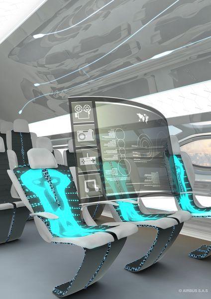 Pasažieru krēsli Autors: Yanuss Nākotnes Lidmašīna