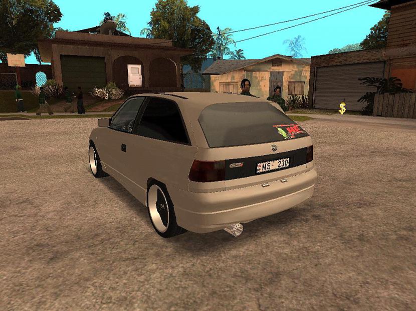 Automašīna  Opel Astra GSI Autors: ivolatvia Grand Theft Auto - Latvia