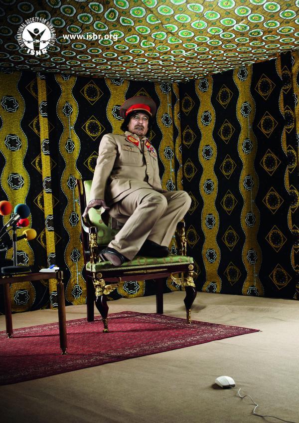 Muamars Gadafii Lībijas... Autors: KristiansFeldmanis Nāvīgi nobijušies diktatori