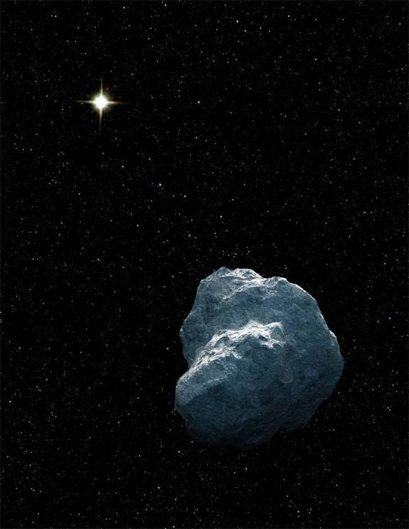 Scaronis asteroīds esot... Autors: Testu vecis Zemē ietrieksies asteroīds