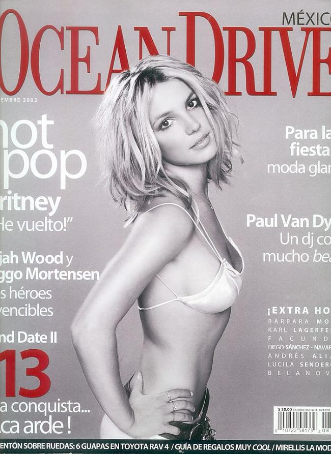 Ocean Drive Magazine December... Autors: bee62 Britney Spears Magazines