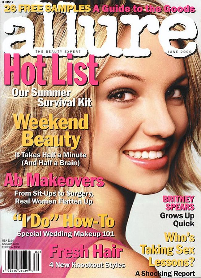 Allure Magazine June 2000 Autors: bee62 Britney Spears Magazines