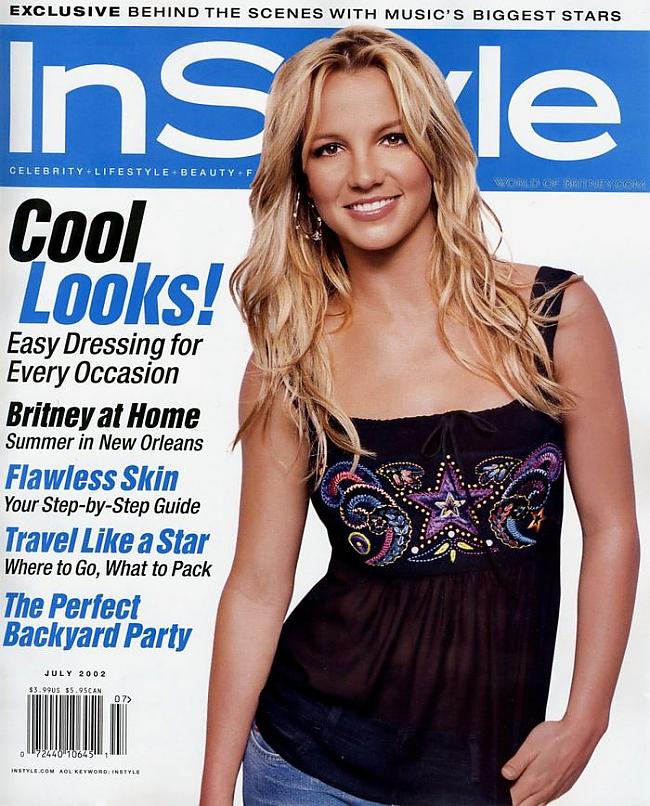 InStyle July 2002 Autors: bee62 Britney Spears Magazines