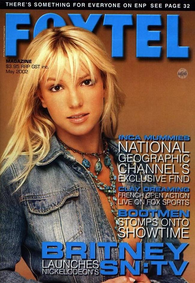 Foxtel Magazine June 2002 Autors: bee62 Britney Spears Magazines