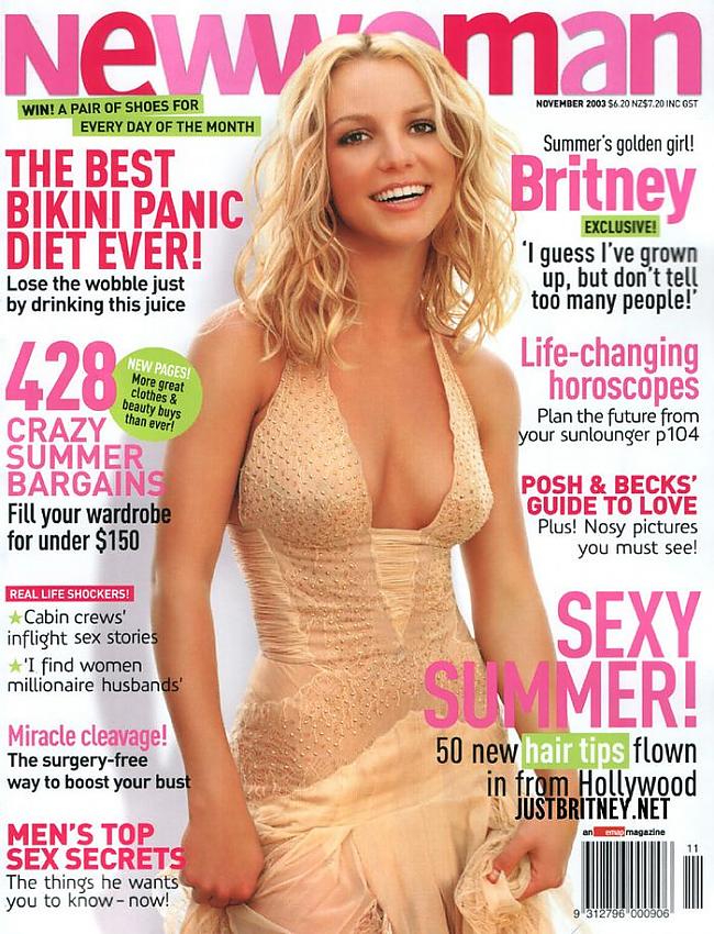 New Woman November 2003 Autors: bee62 Britney Spears Magazines
