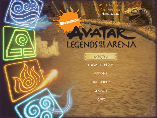 sakums un arī logins Autors: PārsluVecisss Avatar Legends Of The Arena