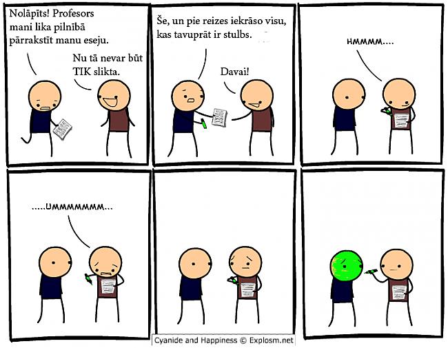  Autors: HerpsDerps cyanide and happiness