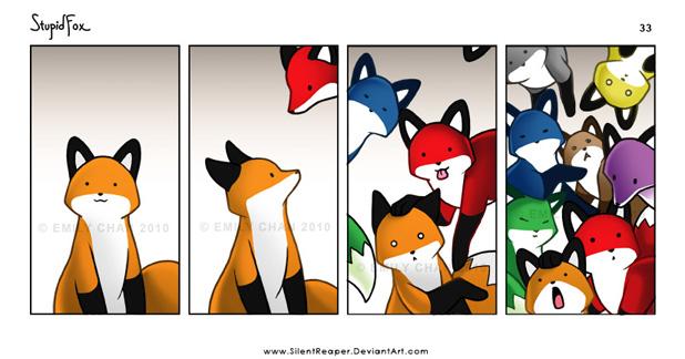  Autors: zegsī keda Stupid Fox komiksi