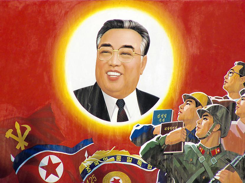 Kim Ilsung ticēja ka... Autors: Barzini Kippumdžo (The Gippeumjo) prieka grupa Ziemeļkorejā.