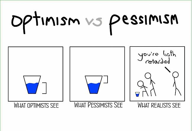  Autors: Everything Optimists/pesimists/realists