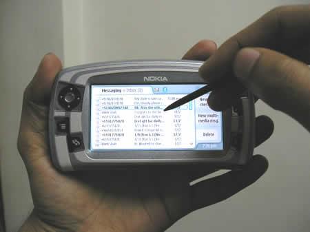 Nokia pirmais touch screen... Autors: MJ Fakti, ko nezini par NOKIA