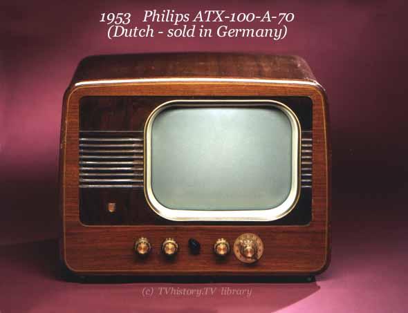 1953 Philips ATX100A70... Autors: ZaZZ99 Televīzijas evolūcija