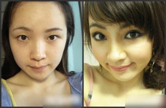  Autors: So Sad Make up vs no Make up