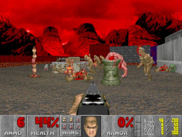 Doom  scarono spēli uzskata... Autors: Porcelāns Revolucionāras spēles