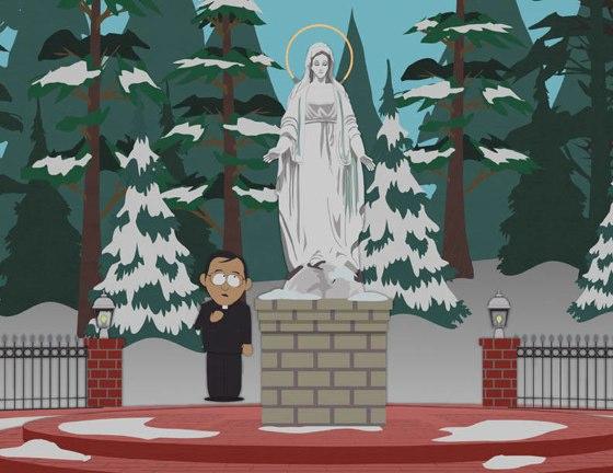 Jaunavas Marijas tēla... Autors: ainiss13 South Park pārkāpj robežu