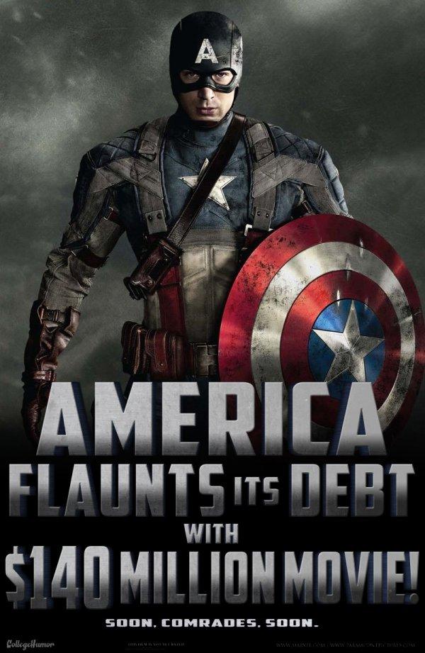 Ķīna Autors: Brīnišķīgais Jānis Captain America... but not America!