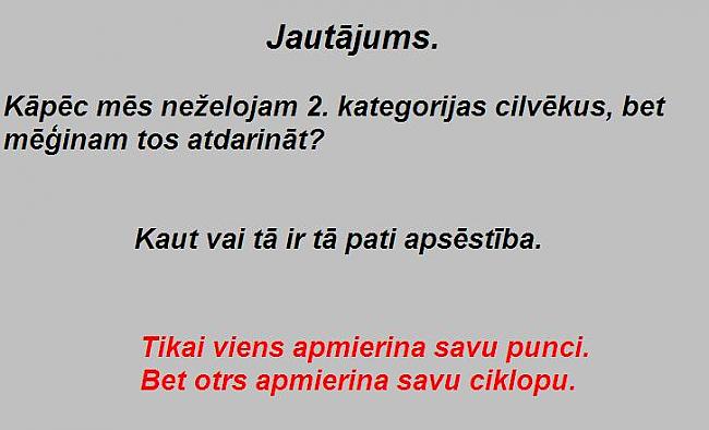  Autors: Intel Inside Viela pārdomām( Sekss apsēstība )?