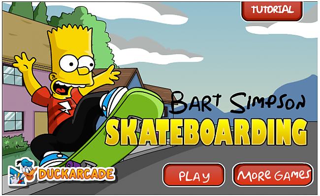 Titulbilde Autors: Šaize Spoku spēles: Bart Simpson Skateboarding.