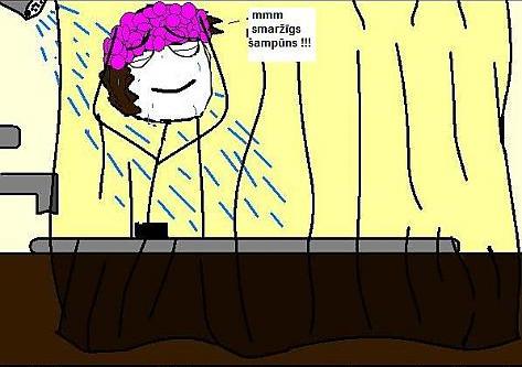  Autors: Džordžs no Džungłiem Es nekad vairs nemazgāšos dušā!!!