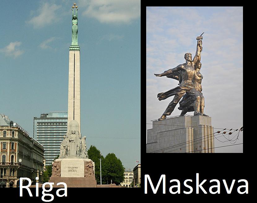 piemineklis Autors: ghost07 Rīga vs Maskava