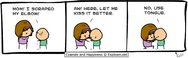  Autors: Crop cyanide and happiness! Komiksi.