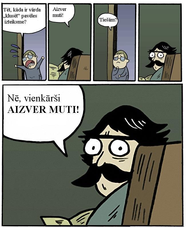  Autors: AivarīnO Mani pirmie komiksi.