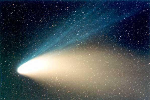 Komētas aste vienmēr norāda... Autors: fischer Fakti par kosmosu un planētām.
