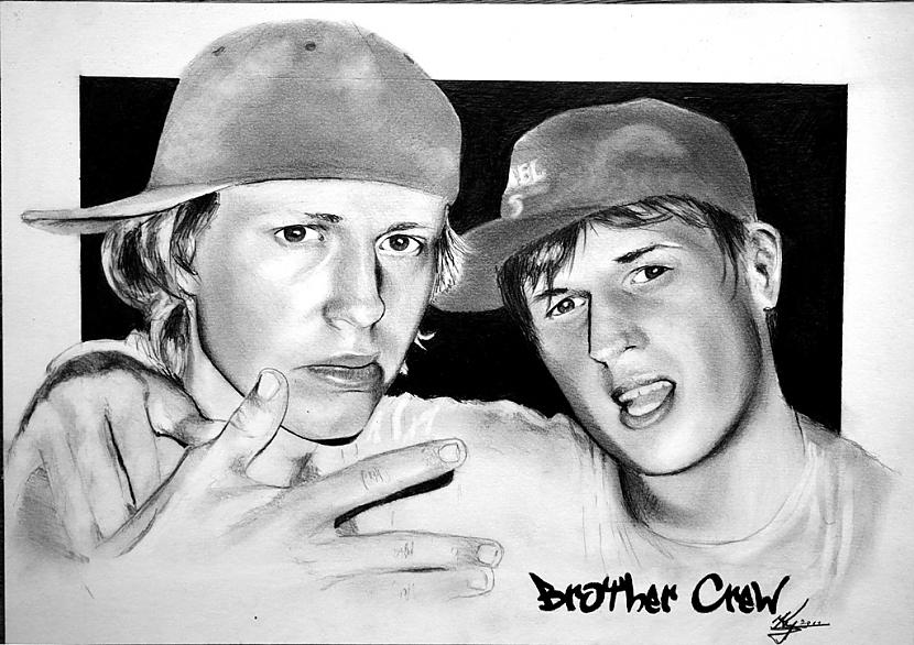 Brother crew A4 meh B Autors: Animebear Jauna deva portretzīmējumu :)