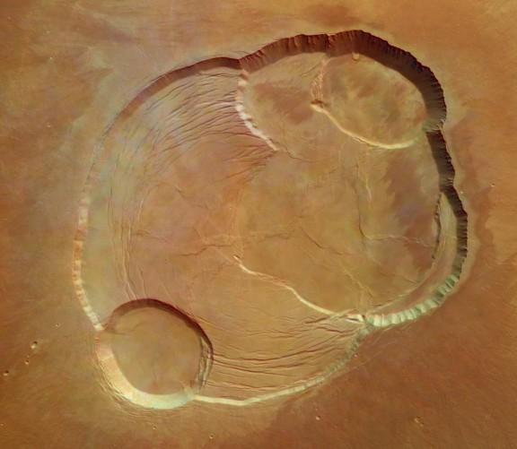 Garākais kalns saules sistēmā... Autors: fischer Fakti par Marsu.