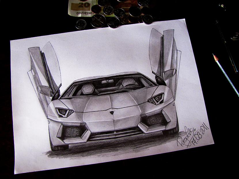 Lamborghini Aventador Autors: LosAngeles Mani zīmējumi! :)