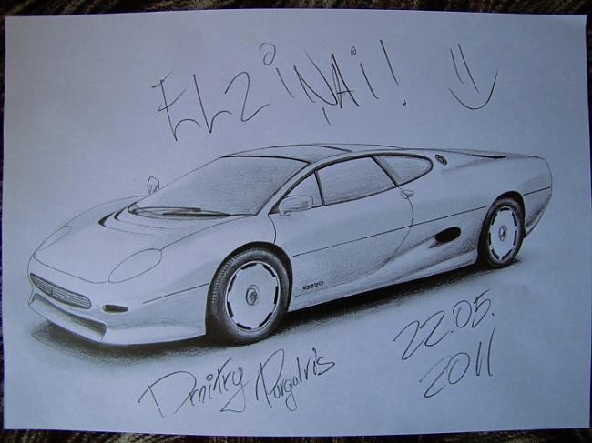 Jaguar XJ220nbsp Autors: LosAngeles Mani zīmējumi! :)