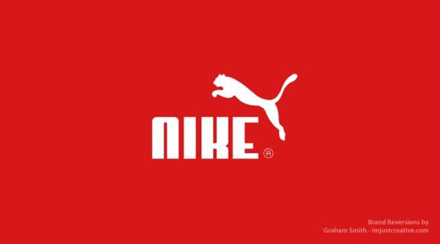 Nike un Puma Autors: wolwo Logo maina