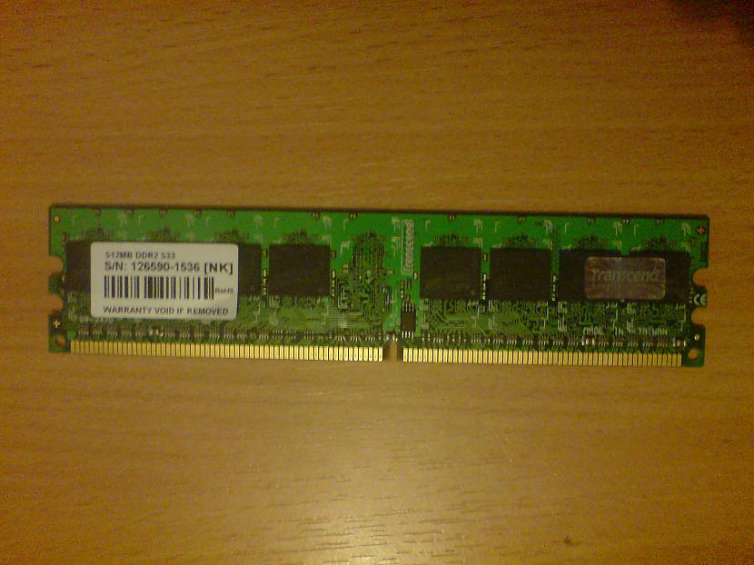 TRANSCEND 512MB DDR2 533MHz... Autors: kristap5678 Datordaļas!? Krāmi!?