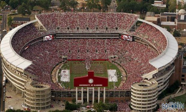 BryantDenny stadions Tuskalūsā... Autors: Fosilija Pasaules lielākie stadioni